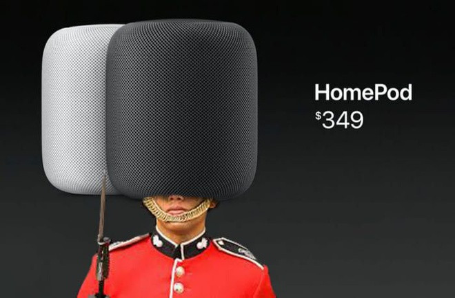 Hình ảnh ''chế'' của dân mạng về loa Homepod, nhưng lại...hợp lý đến kỳ lạ.
