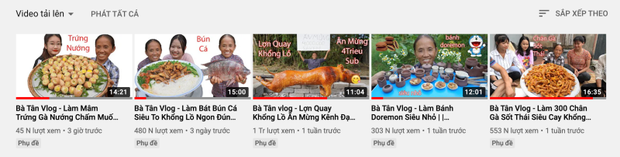 Tần suất ra video nhiều ''gây sốc'' của bà Tân kể từ sau khi con trai liên tiếp bị phạt do nội dung video không phù hợp thuần phong mỹ tục.