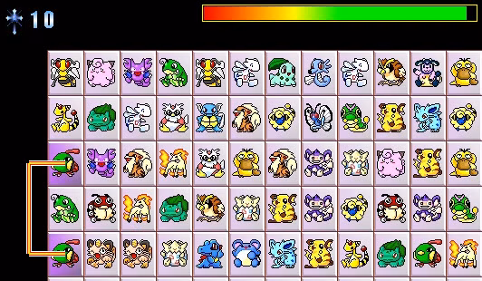 Luật chơi game vô cùng đơn giản khi bạn chỉ cần nối 2 chú Pokemon giống nhau trong thời gian quy định để hoàn thành nhiệm vụ.