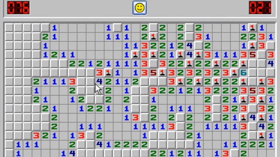 Thời còn chưa có game mobile hay những tựa game đồ họa đẹp lung linh, Dò mìn (Minesweeper) từng khiến nhiều bạn trẻ mất ăn mất ngủ "cày". Đây là tựa game giải đố khá phức tạp tuy nhiên khi nắm vững, chắc chắn sẽ bị cuốn hút bởi game mang đậm tính logic lẫn sự may mắn.