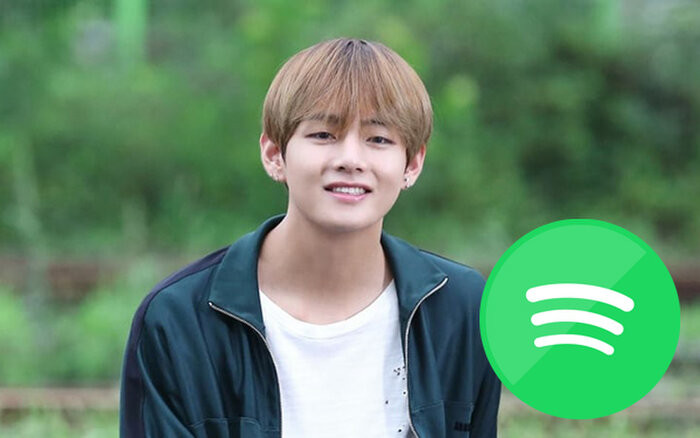 V cho biết ứng dụng tuyệt nhất trên điện thoại của anh là Spotify - cũng là nền tảng nghe nhạc không thể thiếu với nhiều người yêu âm nhạc.