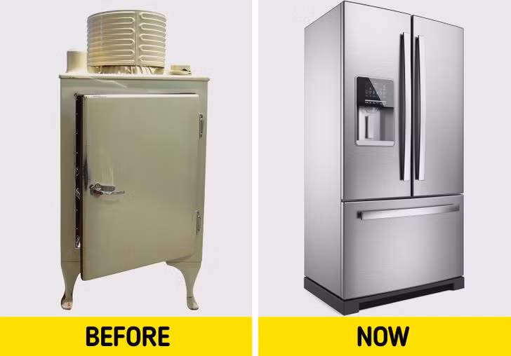 Món đồ công nghệ phổ biến ngày nay - chiếc tủ lạnh chạy bằng điện đầu tiên trên thế giới xuất hiện vào năm 1913, nhưng động cơ và máy nén quá lớn, thêm vào đó là các hóa chất độc hại được sử dụng. Nhưng mọi thứ đã thay đổi vào năm 1926 khi kỹ sư người Đan Mạch, Christianectorsnstrup, phát triển được một chiếc tủ lạnh hoạt động tương đối yên tĩnh và vô hại thế này.
