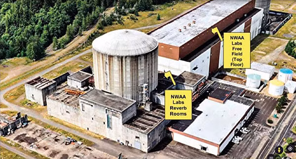 “Ở tần số rất thấp, NWAA Labs có thể đo chính xác tới 25Hz vì nó nằm trong một căn phòng nổi, tách biệt với thế giới bên ngoài bằng khoảng 7.6 mét bê tông”, Sauro nói với tạp chí Stereophile. “Tiếng ồn nền của căn phòng ở tần số 1000Hz là -43dB đáng kinh ngạc!”