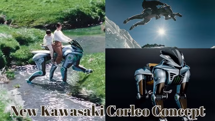 Tài xế có thể điều khiển chuyển động của mỗi chân một cách riêng biệt - gần giống như một con vật có bộ não riêng cho mỗi chi. Dù vậy, những chi tiết gợi nhớ đến xe máy cổ điển vẫn còn. Chẳng hạn, cơ cấu giảm xóc hoạt động trong chân của Corleo hay đèn pha để vượt qua đêm tối.