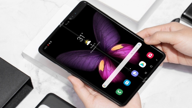 Theo thông tin rò rỉ, Galaxy Fold Lite sẽ có dung lượng lưu trữ 256GB.