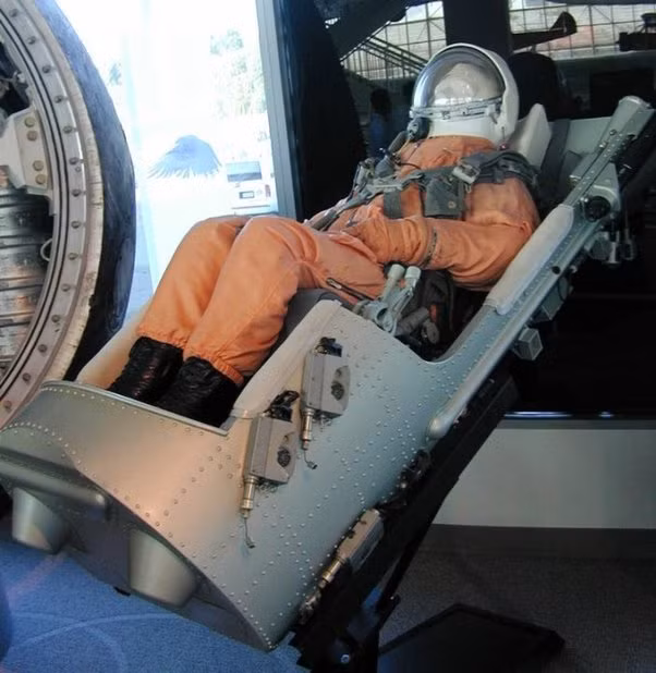 Các bước hoạt động của ghế phóng theo thời gian, từ 0 giây ban đầu, phi công báo cáo với cấp trên về hành động của mình, sau đó kéo tay kéo. Quá trình tự động hóa bắt đầu. Hệ thống cố định được định hình: dây lưng sẽ thắt lại, chân được cố định và nâng lên, hai bộ phận hạn chế cử động của tay ở hai bên sẽ hạ xuống.