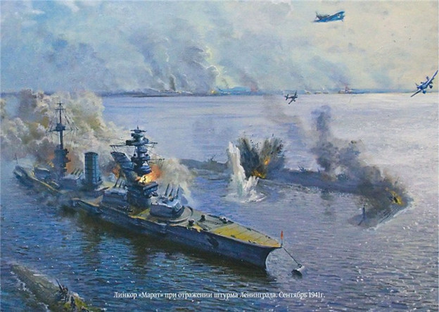 Vụ nổ lớn đã phá hủy tháp ở phần mũi và làm hư hại cấu trúc thượng tầng của con tàu. Ống khói ở phần mũi bị đổ sập, cột khói bốc cao lên tới 1 km. Chỉ huy tàu P.K. Ivanov, đại đội phó V.S. Chufistov cùng 324 người nữa thiệt mạng. Con tàu có lượng choán nước 23.000 tấn bị chìm xuống độ sâu 11m.