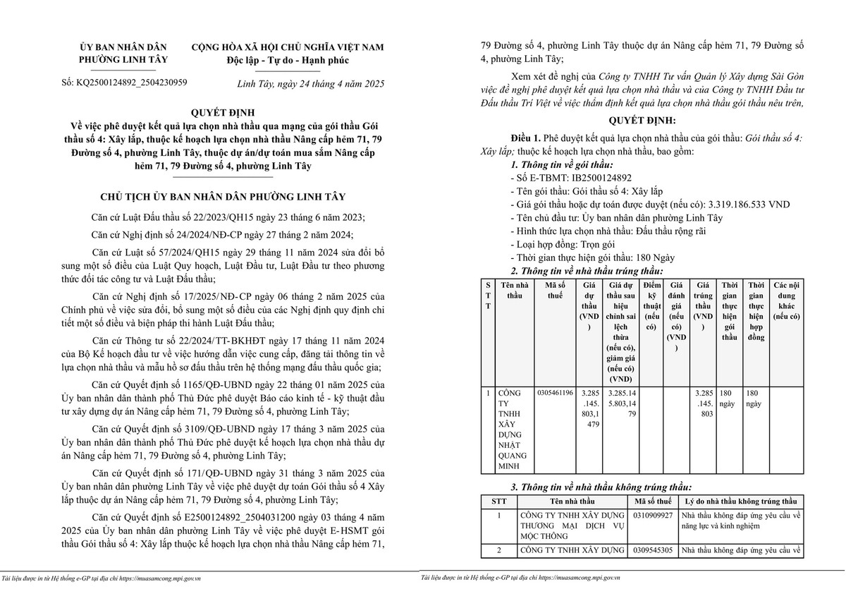 TP Thủ Đức: Gói nâng cấp hẻm phường Linh Tây tiết kiệm được 34 triệu TP Thu Duc: Goi nang cap hem phuong Linh Tay tiet kiem duoc 34 trieu