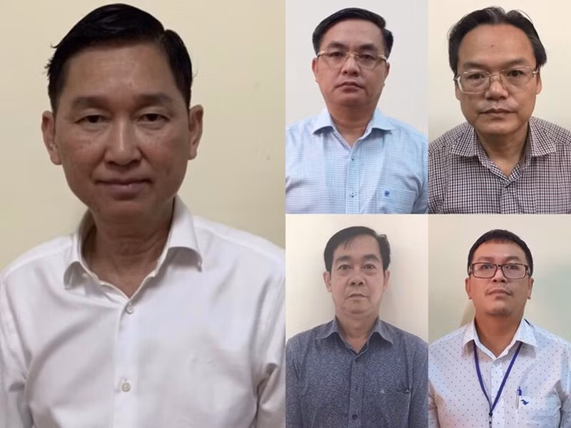 Cùng bị khởi tố với ông Tuyến về hành vi trên còn có ông Trần Trọng Tuấn, Phó chánh văn phòng Thành ủy TP HCM, ông Phan Trường Sơn, SN 1967, Phó Giám đốc Sở Quy hoạch – Kiến trúc, nguyên Trưởng phòng phòng Phát triển nhà và Thị trường bất động sản, Sở Xây dựng, ông Trần Quốc Đạt, SN 1963, Phó Trưởng phòng phòng Phát triển nhà và Thị trường bất động sản, Sở Xây dựng và ông Lê Tấn Hòa, SN 1977, chuyên viên phòng Phát triển nhà và Thị trường bất động sản, Sở Xây dựng.