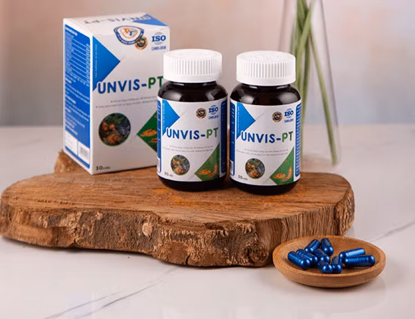 TPBVSK vien uong tang suc de khang UNVIS-PT quang cao lao, lua nguoi tieu dung