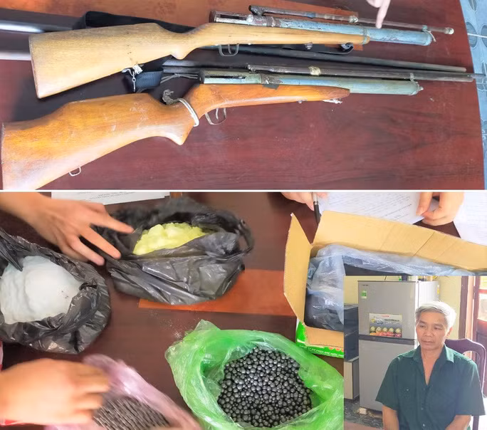  2. Phá điểm sản xuất súng tự chế giá 500.000 đồng một khẩu: Công an huyện Quan Hóa (Thanh Hóa) triệt phá một điểm chuyên chế tạo súng tự chế để bán cho người dân trong vùng do ông Lương Văn Vượt (SN 1962, ngụ thị trấn Hồi Xuân) sản xuất, thu giữ 2 khẩu súng tự chế, 3 nòng súng, hơn 8 kg bi sắt, 1.500 hạt nổ, trên 4 kg tiền chất thuốc nổ, lưu huỳnh... Lương mua bộ phận về tự chế và bán 500.000 đồng/ khẩu; bi sắt bán với giá 20.000 đồng/100 gram.