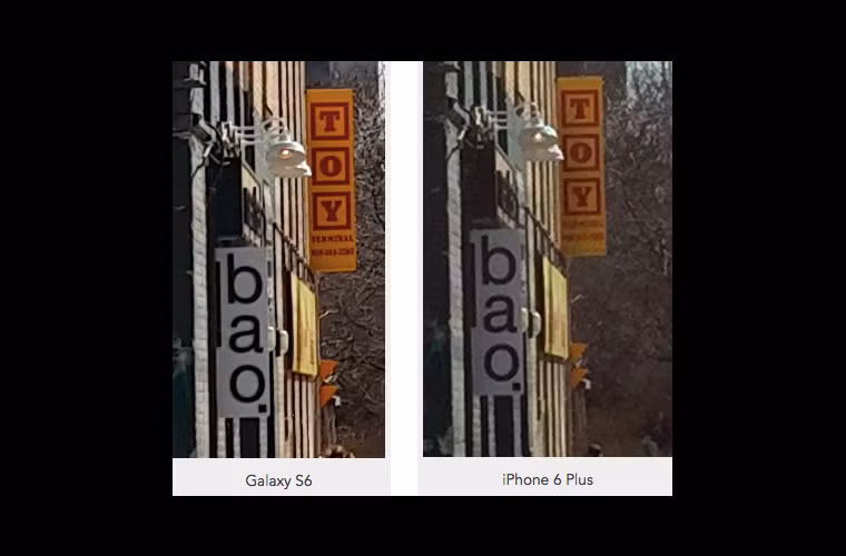 Phóng to và cắt tại phần bảng hiệu - Ai trội hơn ai?!