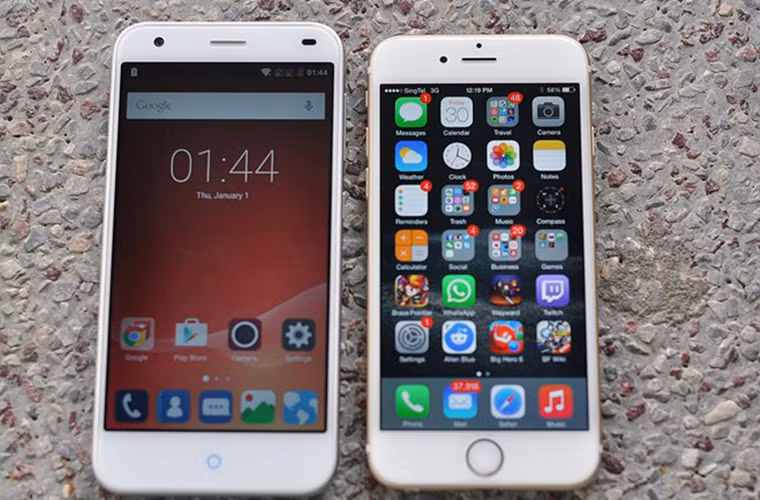  ZTE Blade S6: Vừa xuất hiện tại MWC 2015, ZTE Blade S6 mang trong mình những trang bị tối tân nhất. Máy dùng chip Snapdragon 615 tám nhân xung nhịp 1,7GHz của Qualcomm, kiến trúc 64-bit, đồ họa tích hợp Adreno 405 - một bộ vi xử lý hàng hiệu trong thân máy dựng. ZTE Blade S6 có màn hình 5 inch độ phân giải 720 x 1.280 pixel, RAM 2GB, bộ nhớ trong 16GB, camera sau 13MP, camera trước 5MP, pin 2.400mAh, chạy Android 5.0 Lollipop, giá bán 250USD.