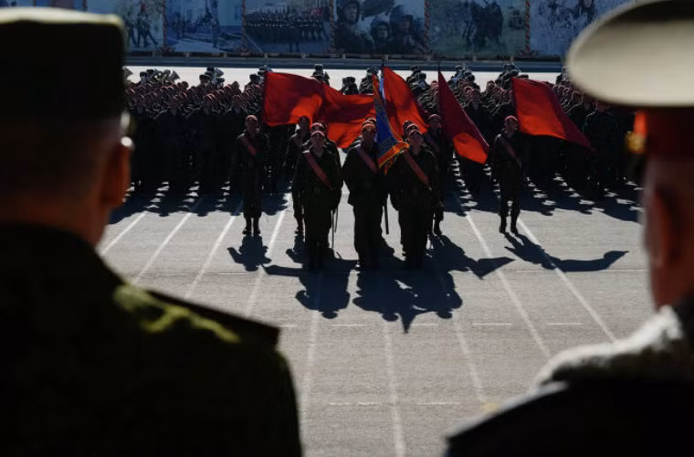 Trong ảnh là binh lính của Trung đoàn số 2.