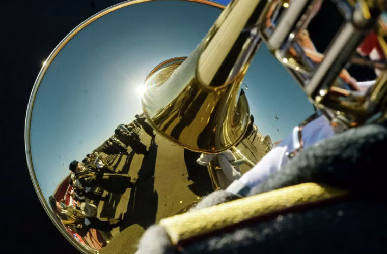 Buổi lễ kỉ niệm 70 Ngày chiến thắng ghi nhận sự tham gia của gần 1.000 nhạc công.