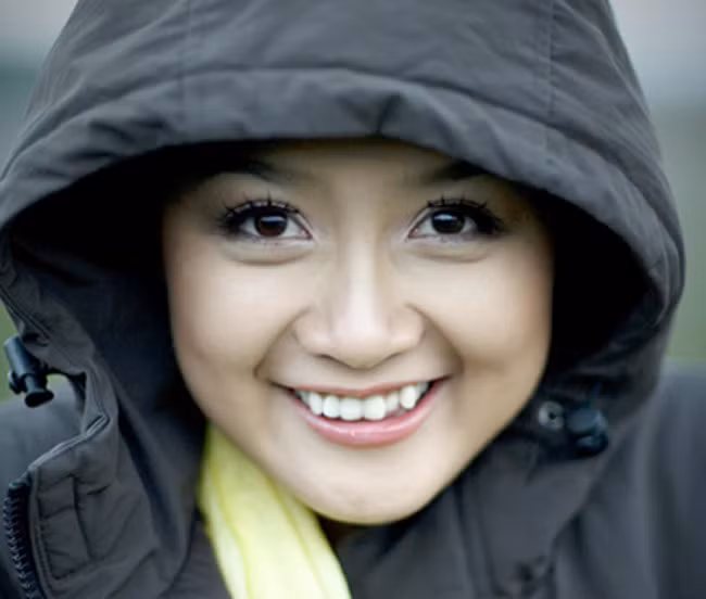 Thu Hà sở hữu chiều cao 1m63.