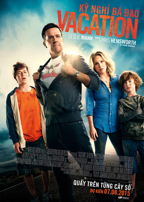 Cuoi te ghe voi trailer phim Vacation Ky nghi ba dao