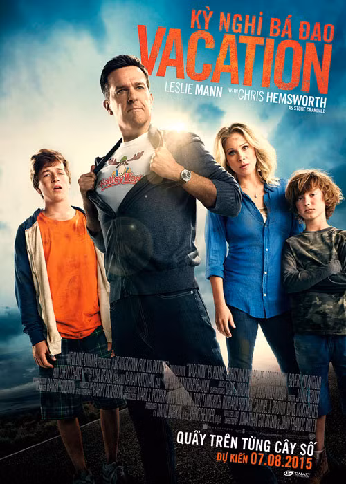 Cuoi te ghe voi trailer phim Vacation Ky nghi ba dao