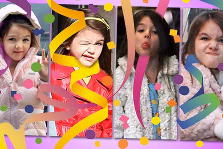 Sinh nhật năm sáu tuổi, Suri đi máy bay trực thăng tới New York để gặp mẹ. Sau đó cả hai mẹ con cùng ăn kem.