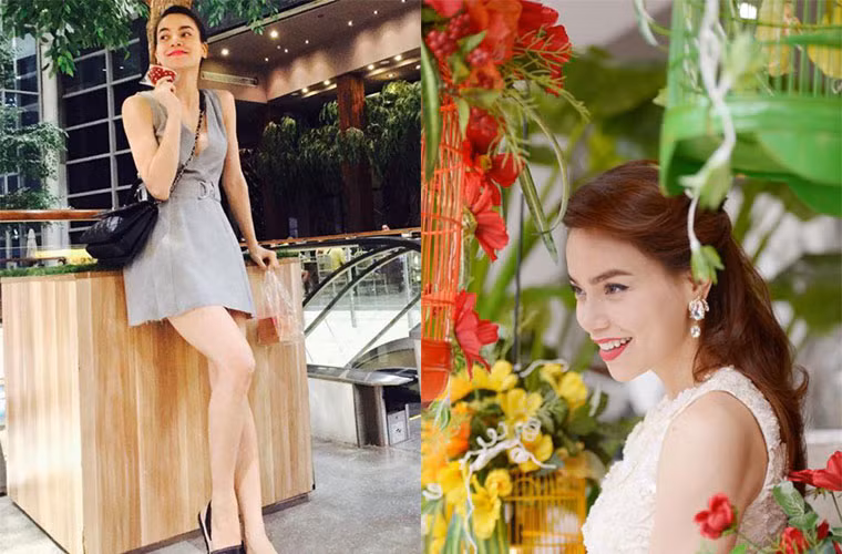 Hồ Ngọc Hà rạng rỡ đón ngày 8/3. Đối mặt với nhiều sóng gió nhưng nụ cười vẫn luôn nở trên môi nữ ca sĩ.