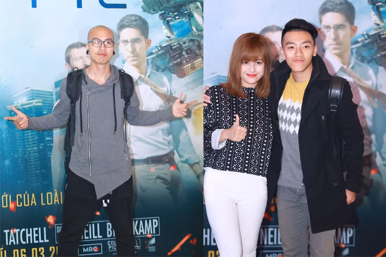 Dancer Toàn Trung và Kiều Phạm, Tuấn Đạt.