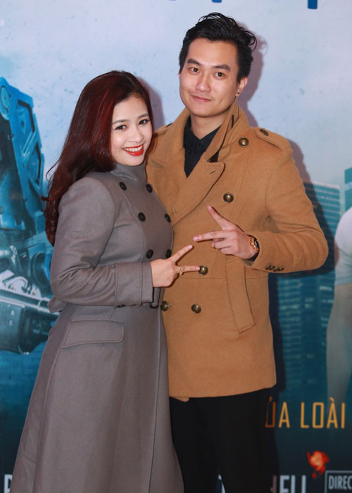 Diễn viên Anh Tuấn và Dương Hoàng Yến.