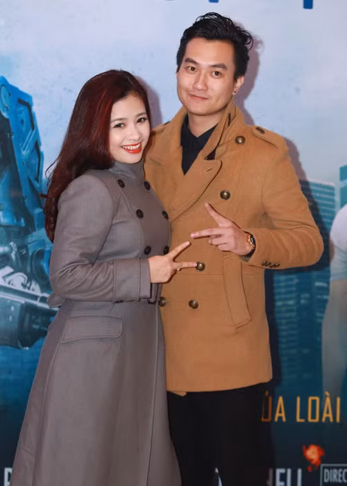 Diễn viên Anh Tuấn và Dương Hoàng Yến.