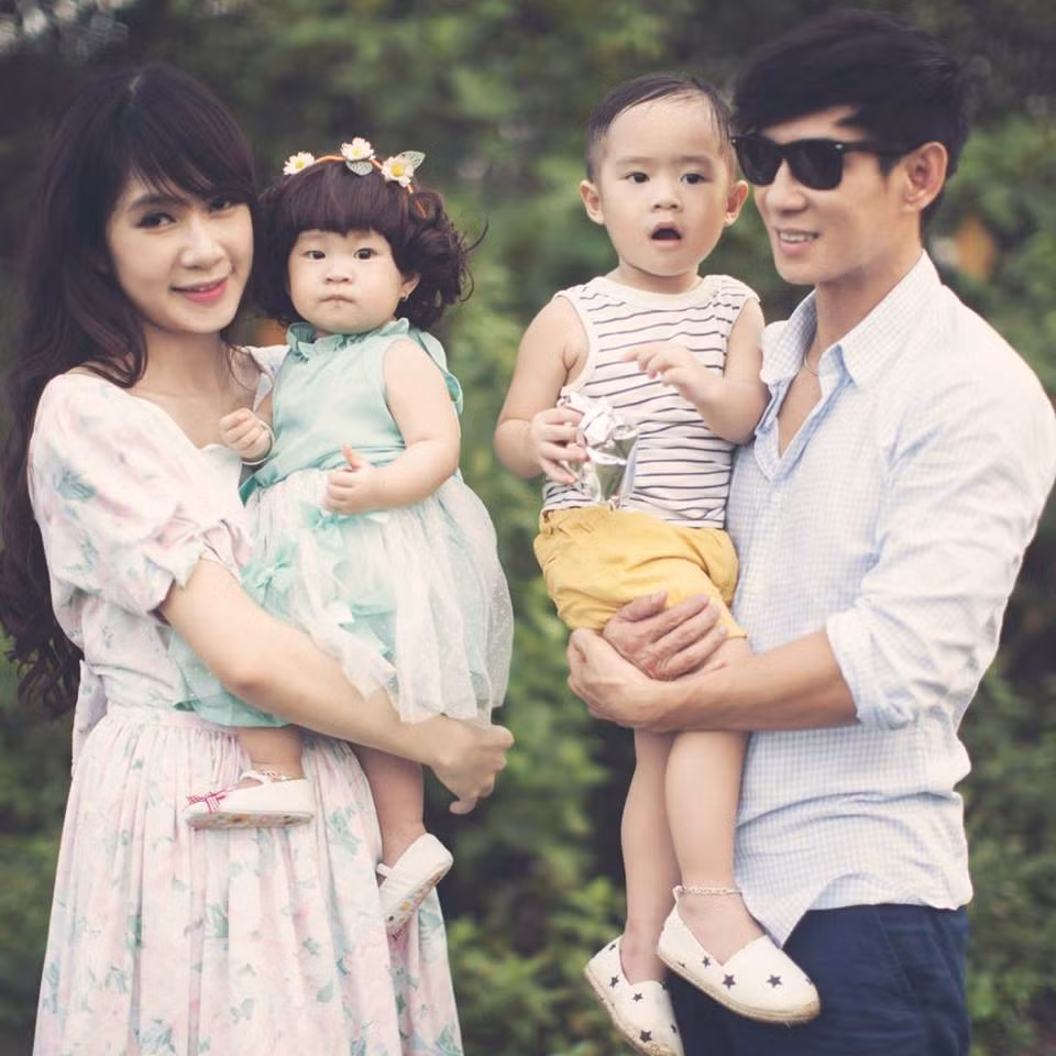 Với những thiên thần nhỏ đáng yêu, vợ chồng Lý Hải - Minh Hà là một trong những cặp đôi hạnh phúc nhất showbiz.