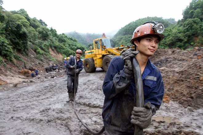 Hình ảnh sau mưa lũ ở Quảng Ninh.