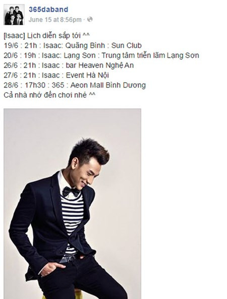 Nhom 365 co nguy co tan ra vi Isaac solo qua nhieu-Hinh-3