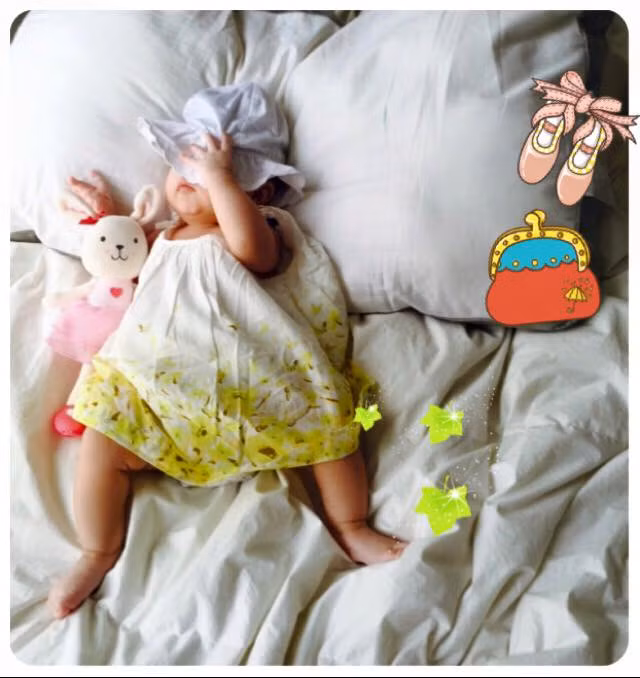 Ảnh đáng yêu của con gái Maya.