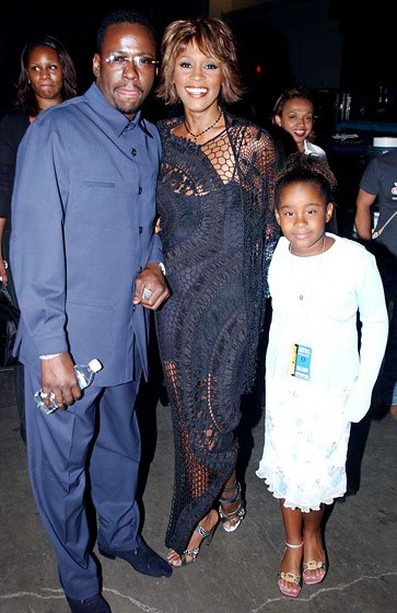 Bobbi Kristina Brown tham gia sự kiện VH1 Divas Live tại Las Vegas (Mỹ) cùng bố mẹ năm 2002.