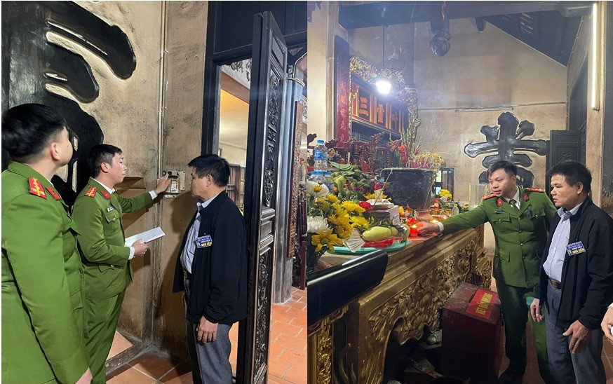 Nam Định: Huy động 2500 công an bảo vệ Lễ khai ấn Đền Trần Nam Dinh: Huy dong 2500 cong an bao ve Le khai an Den Tran