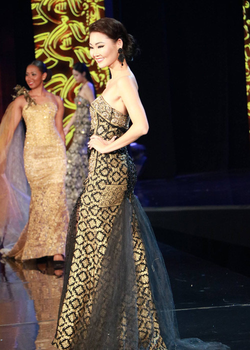 Đại diện Mông Cổ - Bayartsetseg Altangerel cũng vào thẳng top 20 Hoa hậu Thế giới 2016. (Ảnh: Hoa hậu Thế giới)