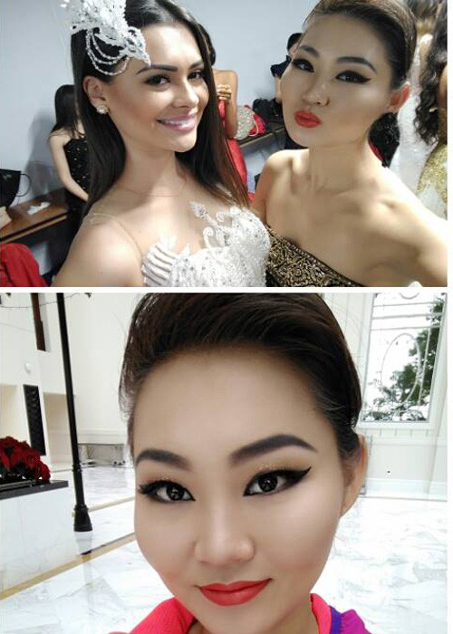 Bayartsetseg Altangerel đã đánh bại 9 thí sinh khác ở chung kết phần thi tài năng với tiết mục làm ảo thuật ấn tượng. (Ảnh: Facebook nhân vật)