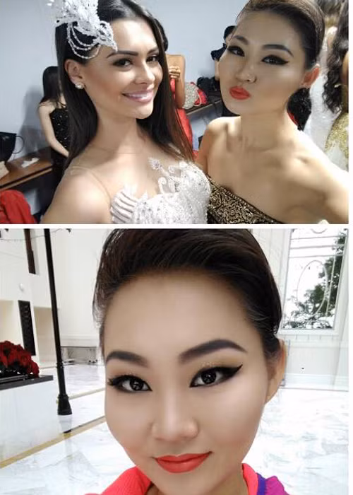 Bayartsetseg Altangerel đã đánh bại 9 thí sinh khác ở chung kết phần thi tài năng với tiết mục làm ảo thuật ấn tượng. (Ảnh: Facebook nhân vật)