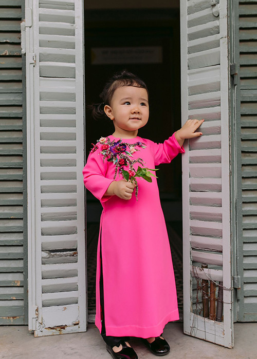 Bé Vani chính là trái ngọt tình yêu của Trang Nhung và ông xã Hoàng Duy.