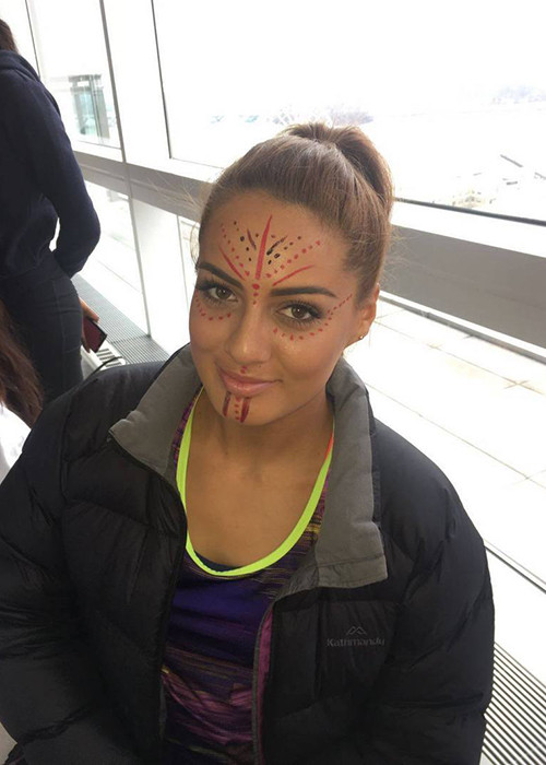 Với việc về nhất ở phần thi thể thao, đại diện Quần đảo Cook được vào thẳng top 20 chung cuộc. (Ảnh: Hoa hậu Thế giới) 