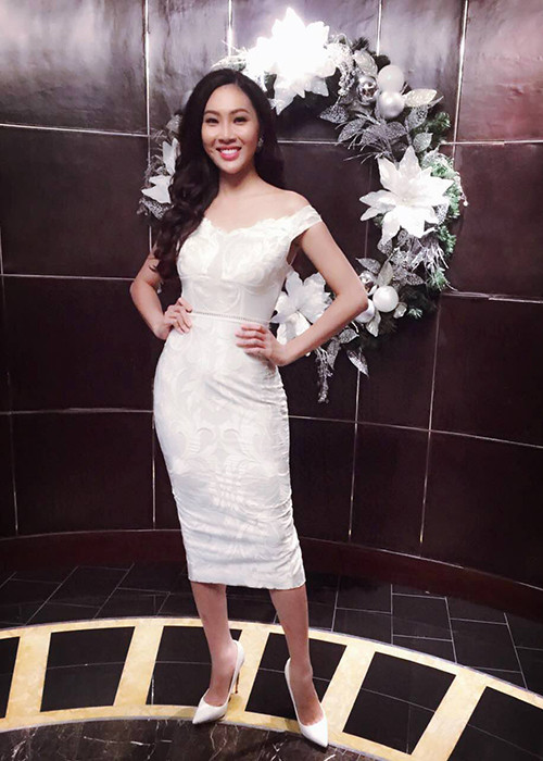 Đáng tiếc, Diệu Ngọc trượt bán kết phần thi tài năng. Được biết, người chiến thắng phần thi này sẽ lọt thẳng vào top 20 chung cuộc. (Ảnh: Facebook Diệu Ngọc) 