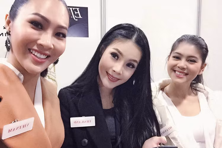 Dieu Ngoc tu tin do sac cung duong kim Hoa hau The gioi-Hinh-12