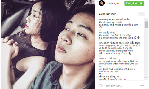 Hoai Lam nam chat tay ban gai giua lum xum cuoi xin