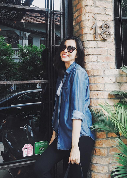 Tăng Thanh Hà khoe nhan sắc mặn mà giữa tin đồn mang bầu lần thứ 2. (Ảnh: Instagram nhân vật) 