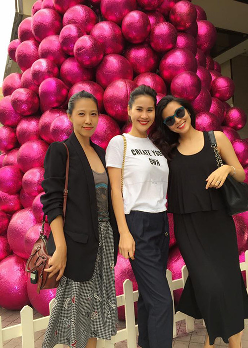 Tin đồn Tăng Thanh Hà mang thai lần 2 đã rộ lên cách đây vài tháng. Tuy nhiên, cô vẫn giữ im lặng. (Ảnh: Facebook diễn viên Thân Thúy Hà) 