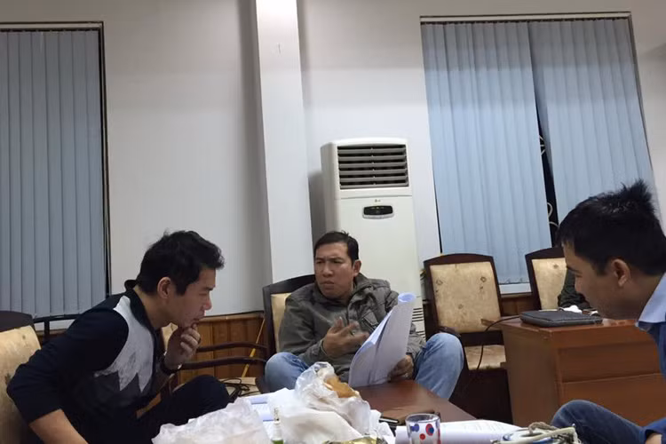 Hinh anh dau tien ve hau truong tap luyen Tao quan 2017