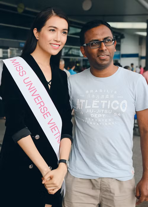 Le Hang duoc chon ghi hinh quang ba HH Hoan vu TG-Hinh-10