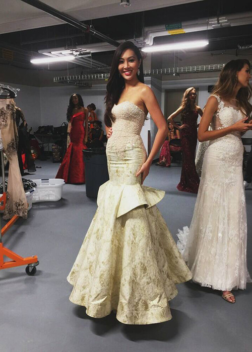 Diệu Ngọc vốn sở hữu chiều cao nổi bật (1m80) cùng kinh nghiệm catwalk dày dặn. (Ảnh: Facebook nhân vật)