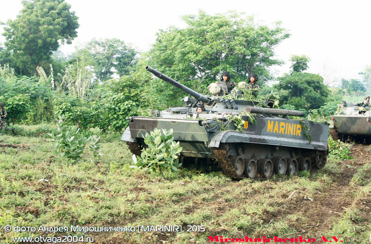 Trong quá trình sử dụng, hầu hết các quốc gia đều không có bất kỳ phàn nàn nào về sức mạnh của BMP-3F. Gần đây, một trang mạng Nga tiết lộ nhiều hình ảnh quá trình sử dụng BMP-3F ở Indonesia cho thấy khả năng tác chiến trên bộ, trên biển tuyệt vời của dòng xe thiết giáp chiến đấu tối tân này. Nguồn ảnh: otvaga2004