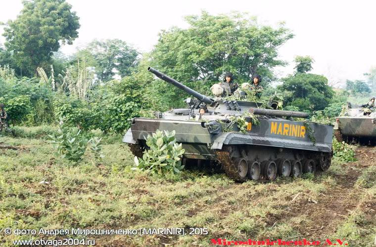 Trong quá trình sử dụng, hầu hết các quốc gia đều không có bất kỳ phàn nàn nào về sức mạnh của BMP-3F. Gần đây, một trang mạng Nga tiết lộ nhiều hình ảnh quá trình sử dụng BMP-3F ở Indonesia cho thấy khả năng tác chiến trên bộ, trên biển tuyệt vời của dòng xe thiết giáp chiến đấu tối tân này. Nguồn ảnh: otvaga2004