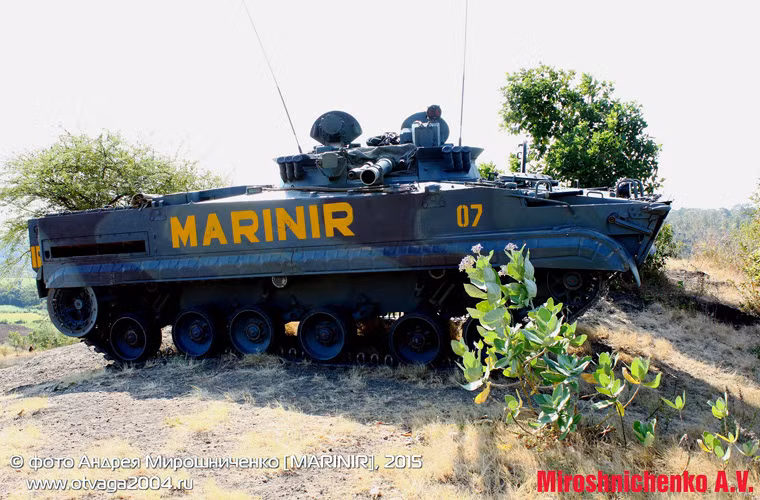 Hi vọng rằng, trong vài năm tới, Việt Nam sẽ đặt bút ký hợp đồng mua BMP-3F – đó là sự bổ sung cần thiết cho bộ đội hải quân đánh bộ của chúng ta. Nguồn ảnh: otvaga2004