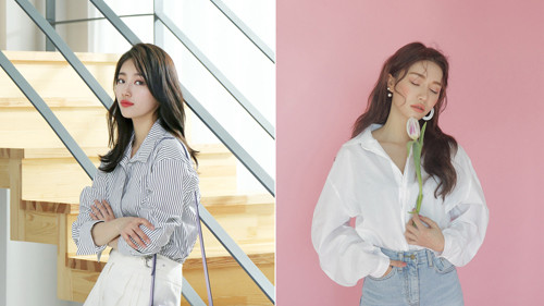 Áo sơ mi oversize mang lại diện mạo mới cho người mặc song nếu không biết phối đồ dễ tạo cảm giác luộm thuộm. Để mặc áo oversize sang chảnh, bạn nên chú ý nguyên tắc “rộng trên, bó dưới”.